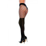 Collant style porte jarretelles - DG0367BLK