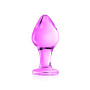 Plug anal boule en verre rose  n°31 Glossy - CC532071050