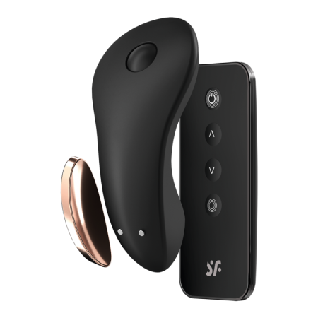 Stimulateur connecté Satisfyer Little Secret - Noir