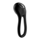 Cockring  Satisfyer Majestic Duo - Noir