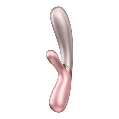 Vibromasseur rabbit chauffant Satisfyer Hot Lover pink