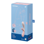 Vibromasseur rabbit chauffant Satisfyer Hot Lover pink