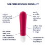 Vibromasseur  Satisfyer Ultra Power Bullet 1 - Rouge