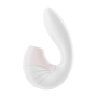 Stimulateur clitoridien et Vibromasseur point G Satisfyer Supernova - Blanc