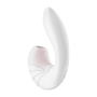 Stimulateur clitoridien et Vibromasseur point G Satisfyer Supernova - Blanc