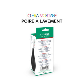Poire à lavement Clara Morgane - Noir Poire à lavement Clara Morgane - Noir