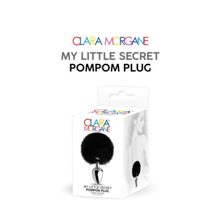 My little secret pompom plug - noir