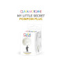My little secret pompom plug - blanc