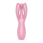 Vibromasseur point G avec stimulateur de clitoris USB rose Threesome 3 Satisfyer - CC597778