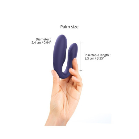 MATCH UP - Midnight Indigo - Jouet pour couple télécommandé