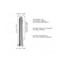Vibromasseur Dorcel Silver Star 2.0 19 cm - Argent