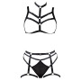 Ensemble soutien-gorge harnais et string porte-jarretelles - R24804761101