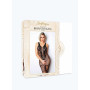 Le numéro 14 bodystocking Clara Morgane - Noir