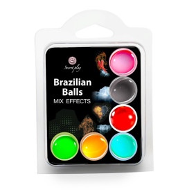 6 Brazilian Balls Differents effets 3701 6 Brazilian Balls Differents effets 3701