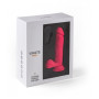 VIBROMASSEUR RÉALISTE R12 14.4CM AVEC TÉLÉCOMMANDE ROSE
