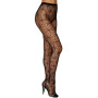 Collant fantaisie losange - DG0400BLK