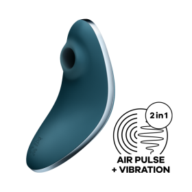 Vulva Lover Stimulateur et vibromasseur Satisfyer - Bleu Vulva Lover Stimulateur et vibromasseur Satisfyer - Bleu