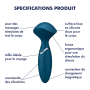 Mini Wand-er Vibromasseur Satisfyer - Bleu