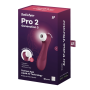 Pro 2 Génération 3 Air pluse Connect App et vibration - Vin rouge Satisfyer