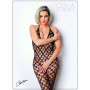 Bodystocking  en résille avec maille  large - Le Numéro 11 - Collection Bodystocking - CM99011