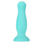 Plug anal ventouse vert pastel taille M - A-001-M-GRN