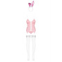 Costume Lapin 4 pcs rose 