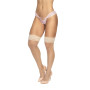 Bas résille semi transparent chair - MAL1101NUDE