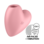 Stimulateur Satisfyer Cutie Heart - Rose
