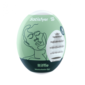 Oeuf masturbateur Riffle - Vert Oeuf masturbateur Riffle - Vert
