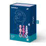 Plug anal Satisfyer Booty Call 3 pcs - Multicolor