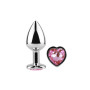 Plug anal secret play - Coeur rose