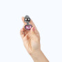 Plug anal secret play - Coeur rose