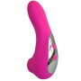 Vibromasseur stimulateur à succion rose 20 programmes USB