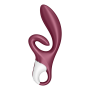 Vibromasseur rabbit point G rouge double stimulation clitoridienne Touch Me Satisfyer - CC597811SA