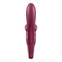 Vibromasseur rabbit point G rouge double stimulation clitoridienne Touch Me Satisfyer - CC597811SA