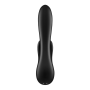 Vibromasseur rabbit noir double stimulation clitoris Double Flex Satisfyer - CC597809