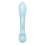 2 en 1 Rabbit point G avec stimulateur de clitoris et Wand Bleu USB Triple Oh Satisfyer - CC597813