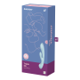 2 en 1 Rabbit point G avec stimulateur de clitoris et Wand Bleu USB Triple Oh Satisfyer - CC597813
