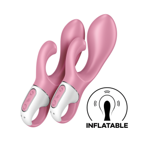 Vibromasseur Rabbit gonflant rose Air Pump Bunny 2 USB Satisfyer - CC597820 Vibromasseur Rabbit gonflant rose Air Pump Bunny 2 USB Satisfyer - CC597820
