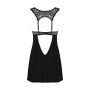 Donna Dream babydoll et String - Noire