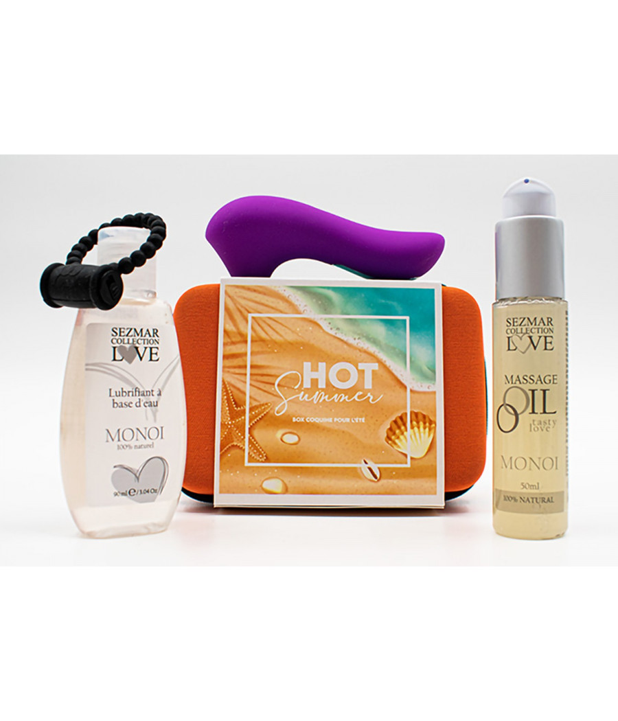 Box Hot Summer parfum pour le couple Monoï