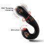 Joi Pro 2 Black - Vibrateur - lécheur de clitoris rotatif à tête télécommandée pour le point G