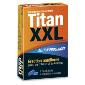 Titan XXL Homme - 2 gélules Titan XXL Homme - 2 gélules