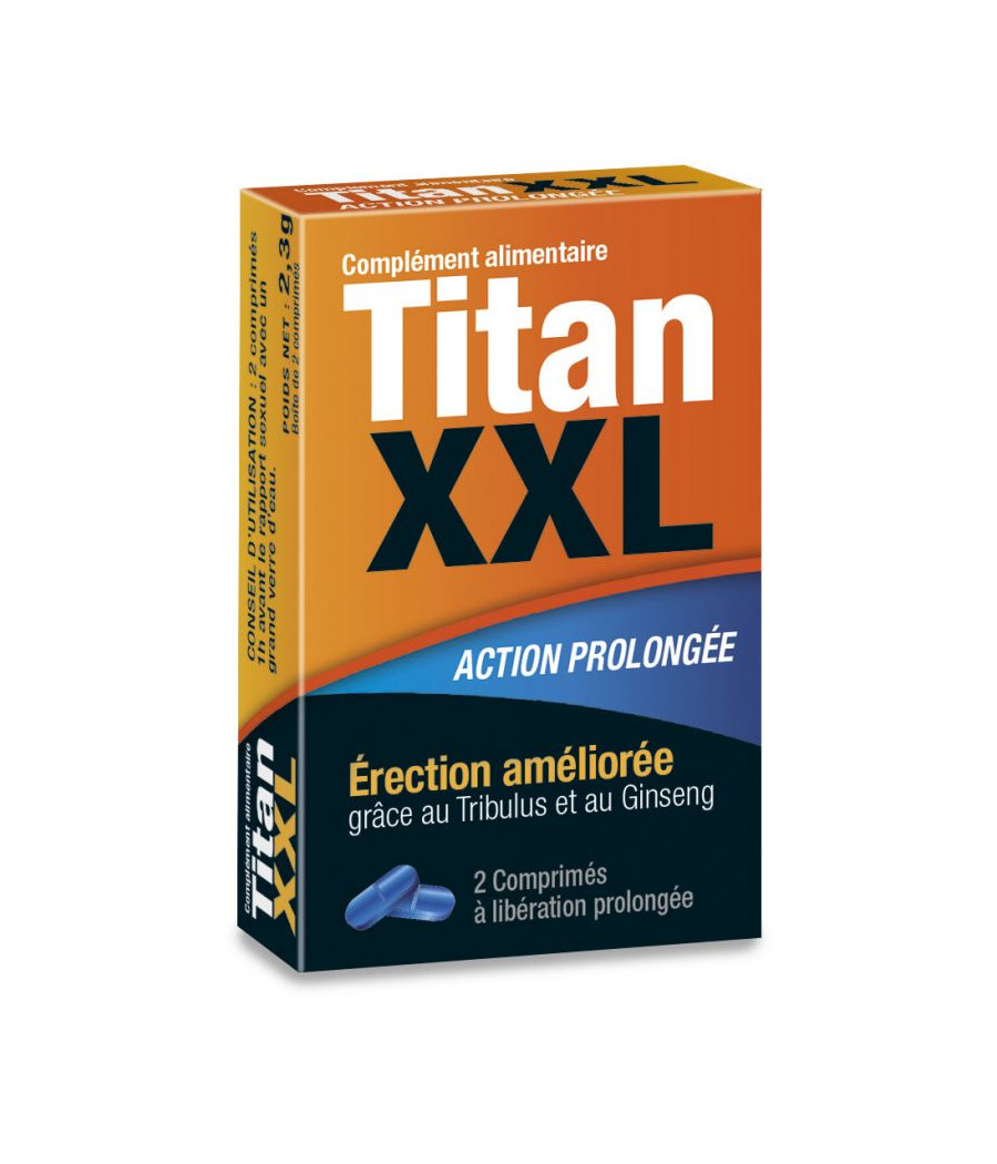 Titan XXL Homme - 2 gélules