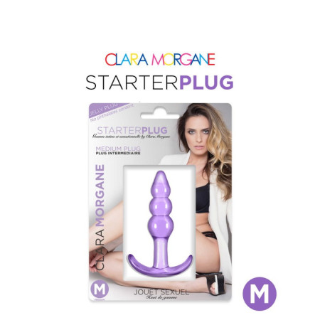 Starter plug Clara Morgane - Mauve M