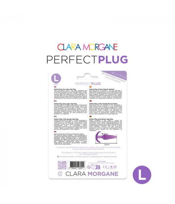 Perfect Plug Clara Morgane Purple L