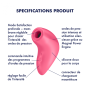 Magnetic deep pulse Satisfyer - Rose