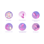 Loli Bleu - vibromasseur avec application pour le point G et le clitoris