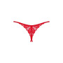 Ingridia string ouvert - Rouge