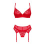 Ingridia ensemble 3 pièces - Rouge